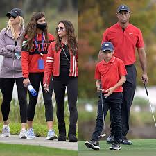 The book, tiger woods, written by jeff benedict and armen keteyian, claims: Tiger Woods Kids Then Now Photos Of Sam Charlie Hollywood Life