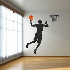 Basketball Player Wall Decal Basketball