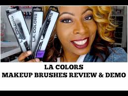la colors makeup brushes review w