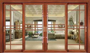 China Wooden Texture Aluminum Interior