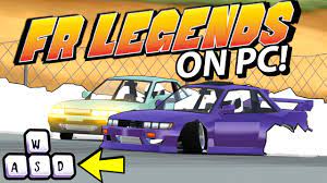 fr legends on pc free drifting game