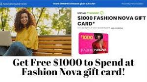 Choose to email or print. Fashion Nova Gift Card Code Free 07 2021