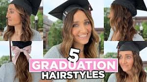 5 quick easy graduation hairstyles