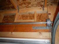 garage door header steel i beam sizing