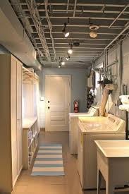 Basement Into A Neat Laundry Room