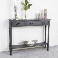 3 Drawer Console Table Hallway Table