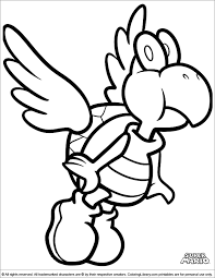 The super mario little golden book is a bit strange. Mario Bros 112602 Video Games Printable Coloring Pages