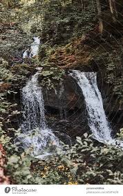 mountain waterfall mountain landscape