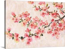Cherry Blossom Composition I Wall Art