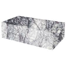 Lilac Milas Rectangular Solid Marble