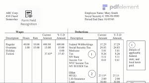 Paystub Free Download Edit Create Fill And Print Pdf