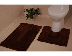 Chocolate Brown Bath Mat Bolero Chocolate Bathroom Toilet Mat Set 812 Brown Brown Bath Mat Bathroom Toilets Toilet Mat