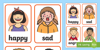 Feelings Faces Cards Learning Resource Twinkl