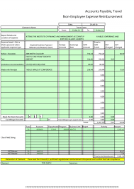 018 Excel Expense Report Template Form Free Budget Download