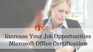 How Microsoft Office Certification Works And The Career