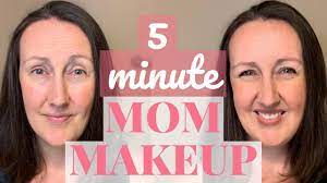 minute makeup tutorial for moms