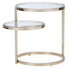 Glasslink Side Table Stainless Steel