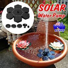 Solar Powered Fountain Water Pump Bird