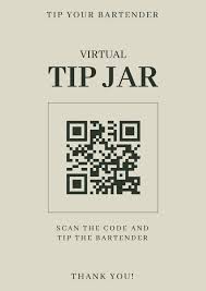 free minimalist virtual tip jar