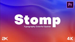 Just replace the words and insert images, if necessary. 98 Stomp Video Templates Compatible With Adobe Premiere Pro