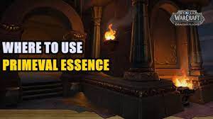 Where to use Primeval Essence WoW - Storm Vendor - YouTube