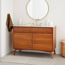 Mid Century Single Bathroom Vanity 24