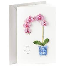 Funny, cute, and christian inspirational birthday cards online! Amazon Com Hallmark Signature Birthday Card For Her Orchid Office Products