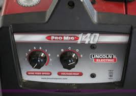 Current creates emf fields around welding cables and welding machines. Lincoln Electric Pro Mig 140 Wire Feed Welder In Derby Ks Item 6918 Sold Purple Wave