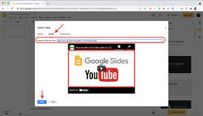 Insert Youtube Video Into Slides gambar png