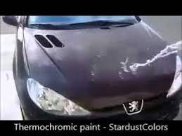 Thermo Car Paint Change Color With