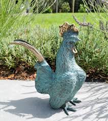 Buy Beautiful Bronze Rooster Garden