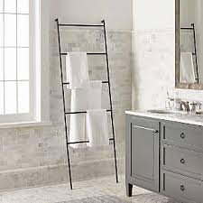 Find ideas and inspiration for bathroom towel ladder to add to your own home. Bathroom Accessories And Furniture Crate And Barrel