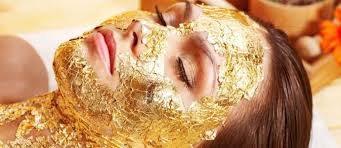golden skin with a 24 carat treatment