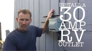 See and discover other items: Install A 30 Amp Rv Power Outlet Youtube