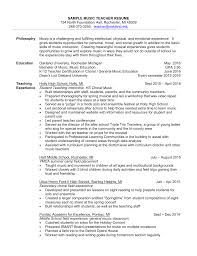 Use it to create your own music resume and land more auditions. Sample K 12 Music Education Resume