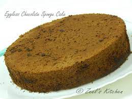 eggless chocolate sponge cake recipe