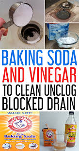 baking soda drain cleaner