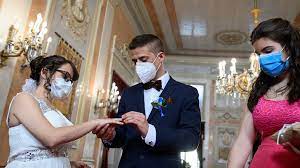 Police have broken up a wedding reception where more than 100 guests congregated in breach of coronavirus restrictions. Coronavirus New Guidance For Weddings In England Bbc News