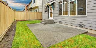 Secure the board to the stake using two screws, one toward the bottom and one toward the top. How To Remove Your Concrete Patio Dumpsters Com