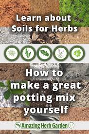 Soil For Herbs All Components