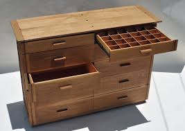hand crafted dresser in quarter sawn