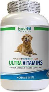 You can find vitamin a in. Dog Nutrient Supplements Ultra Vitamins And Minerals For Dogs Best Health For Dogs Natural Treats Essential Nutrients Dog Vitamin B Complex 1 Bottle 90 Treats Health Personal Care Amazon Com