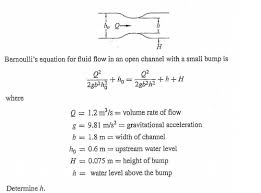 Equation For Fluid Flow