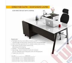L Shape Icon Office Desking