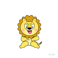 free laughing lion cartoon image charatoon