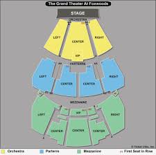 Foxwoods Grand Theater Seating Chart Mgm Grand Theater At