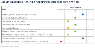 The Budgeting And Planning Maturity Model For B2b Marketers