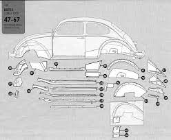volkswagen beetle 1947 1967 sheet metal