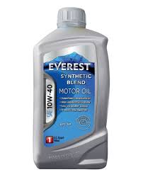 everest synthetic blend 10w 40 sp motor oil