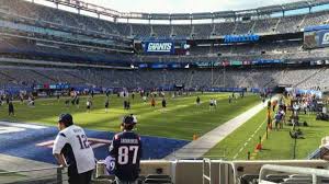 Metlife Stadium Section 123 Row 10 Home Of New York Jets